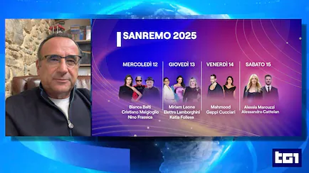 sanremo 2025 coconduttori